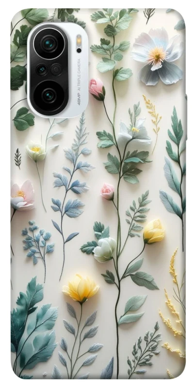 Чохол на Xiaomi Redmi K40 / K40 Pro / K40 Pro+ / Poco F3 Floral design ver.4 фото 1 з 1