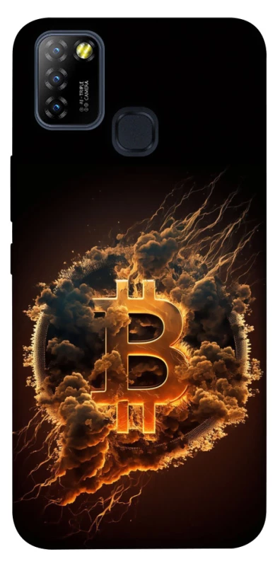 Чохол на Infinix Hot 10 Lite Smoky Bitcoin фото 1 з 1