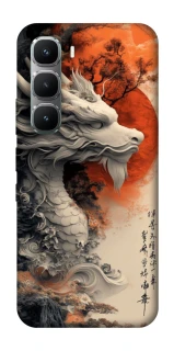 Чохол на Infinix Hot 60 Pro white dragon фото 1 з 1