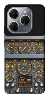Чохол на TECNO Spark 20 Pro Airplane instrument panel фото 1 з 1