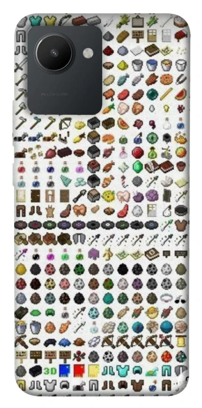 Чохол на Realme C30s Minecraft v2 фото 1 з 1