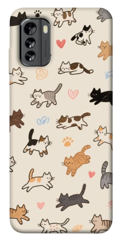 Чохол на Nokia G60 Cat style ver.2 фото 1 з 1