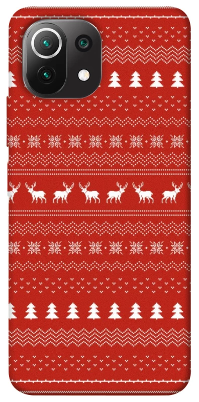 Чехол на Xiaomi Mi 11 Lite Новогодний v12 фото 1 из 1