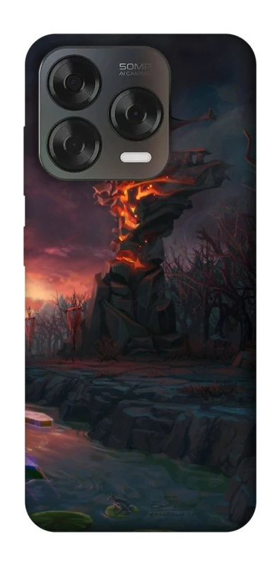 Чохол на ZTE Blade V70 Design Dota road фото 1 з 2