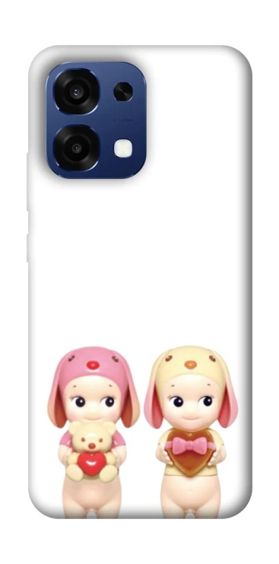 Чехол на Oppo A6 Pro 4G/5G Puppy Love Duo фото 2 из 2