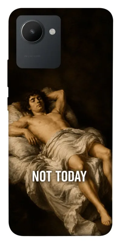 Чохол на Realme C30s Not Today фото 1 з 1
