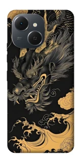 Чохол на TECNO Spark 40C gold dragon фото 1 з 1