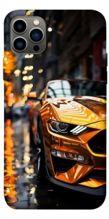 Чохол на Apple iPhone 12 Pro (6.1") Golden sports car фото 1 з 1