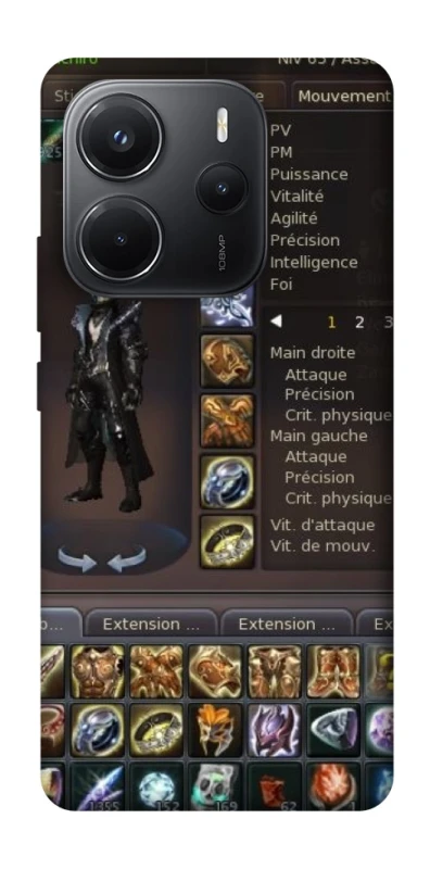 Чехол на Xiaomi Redmi Note 14 4G (Int. version) Character Menu ver.1 фото 1 из 1