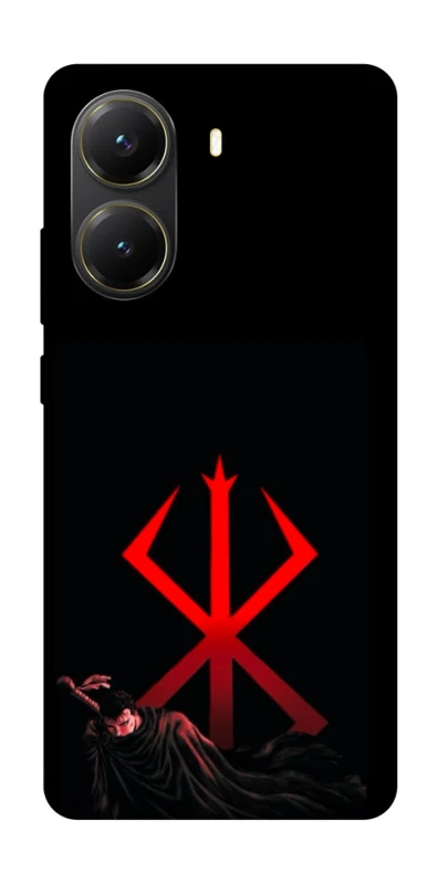 Чохол на Xiaomi Poco X7 Pro Berserk Red Logo фото 1 з 1