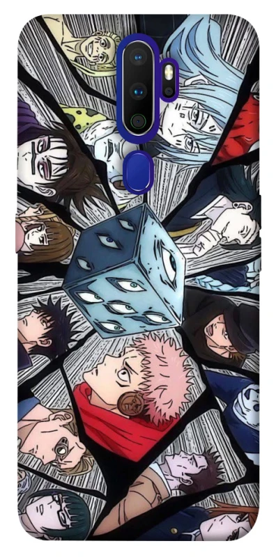 Чехол на Oppo A5 (2020) / Oppo A9 (2020) jujutsu kaisen v4 фото 1 из 1