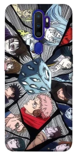 Чехол на Oppo A5 (2020) / Oppo A9 (2020) jujutsu kaisen v4 фото 1 из 1