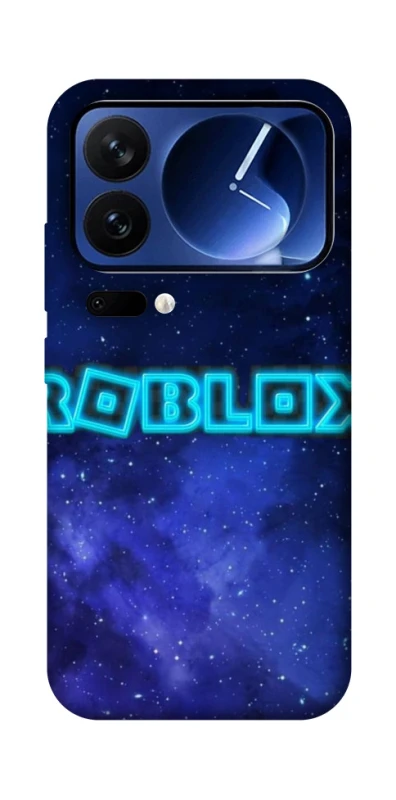 Чехол на Xiaomi 17 Pro Roblox Space Logo Blue фото 1 из 1