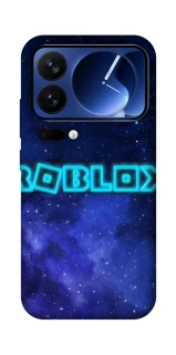 Чехол на Xiaomi 17 Pro Roblox Space Logo Blue фото 1 из 1