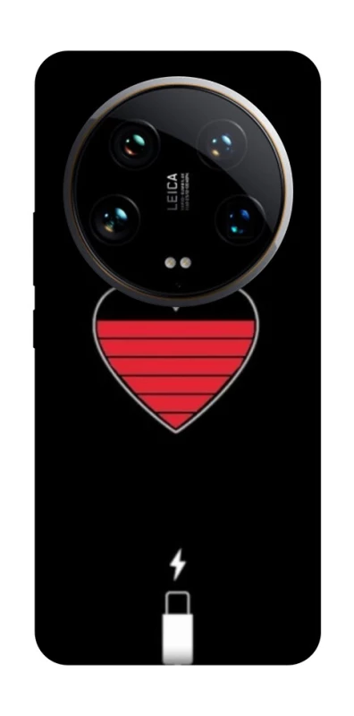 Чохол на Xiaomi 14 Ultra Charge your heart фото 1 з 1