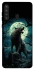 Чехол на Samsung Galaxy A21 Волк под луной фото 1 из 1