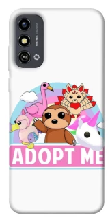 Чехол на ZTE Blade A53 Adopt Me Pets Logo фото 1 из 1