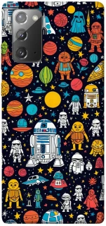 Чехол на Samsung Galaxy Note 20 Star Wars background ver.2 фото 1 из 1
