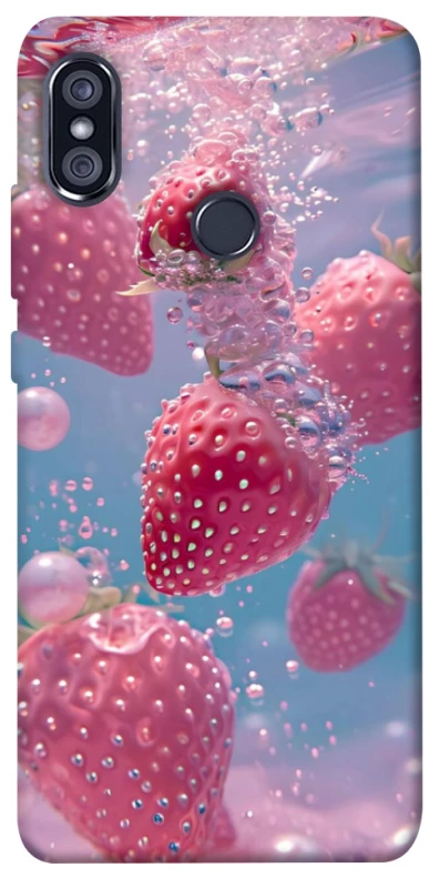 Чохол на Xiaomi Redmi Note 5 Pro / Note 5 (AI Dual Camera) Полуниця в воді фото 1 з 1