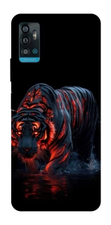 Чохол на ZTE Blade A71 fire tiger фото 1 з 1