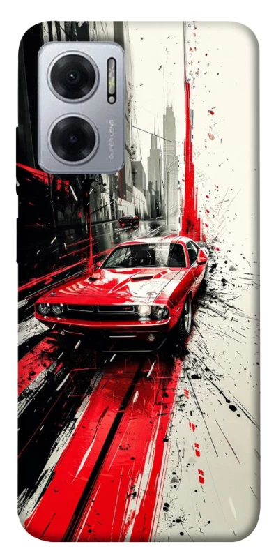 Чохол на Xiaomi Redmi Note 11E Painted Mustang фото 1 з 1