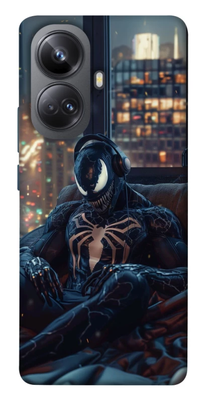 Чехол на Realme 10 Pro+ Venom earphones фото 1 из 1