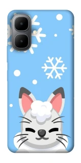 Чехол на Infinix Smart 10 Adopt Me Snow Kitty Smile фото 1 из 1