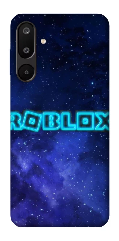 Чохол на Samsung Galaxy M16 5G Roblox Space Logo Blue фото 1 з 1