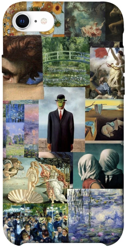 Чехол на Apple iPhone SE (2020) Art collage ver.4 фото 1 из 1