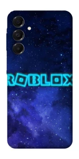 Чехол на Samsung Galaxy A17 4G/5G Roblox Space Logo Blue фото 1 из 1