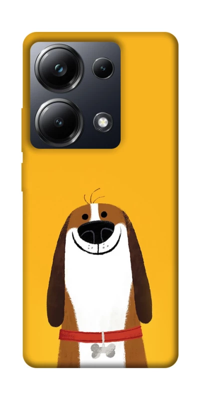 Чехол на Xiaomi Poco M6 Pro 4G Пёс-нос фото 1 из 1