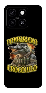 Чехол на ZTE Blade A55 4G Bombardino Crocodilo фото 1 из 1