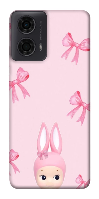 Чохол на Motorola Moto G04 Ribbon Bunny фото 1 з 1