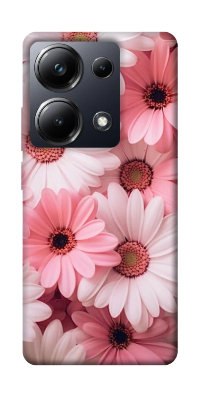 Чехол на Xiaomi Poco M6 Pro 4G Розовые цветы v2 фото 1 из 1