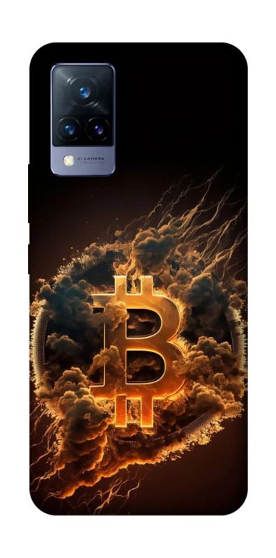 Чохол на Vivo V21 Smoky Bitcoin фото 1 з 1