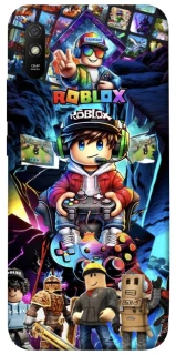 Чехол на Xiaomi Redmi 9A Roblox collage ver.4 фото 1 из 1