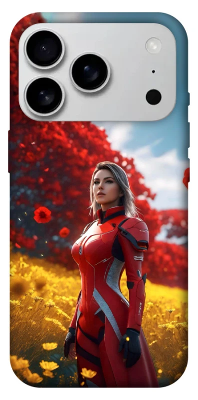 Чохол на Apple iPhone 17 Pro Max (6.9") Cyber space girl ver.5 фото 1 з 1