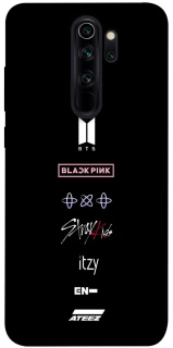 Чехол на Xiaomi Redmi Note 8 Pro K-pop Logo фото 1 из 1