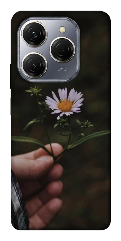 Чехол на TECNO Spark 20 Pro Ромашка v4 фото 1 из 1