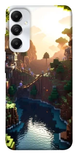 Чехол на Samsung Galaxy A05s Minecraft sunset фото 1 из 1