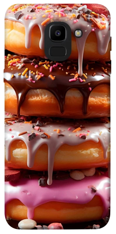 Чехол на Samsung J600F Galaxy J6 (2018) Пончики фото 1 из 1