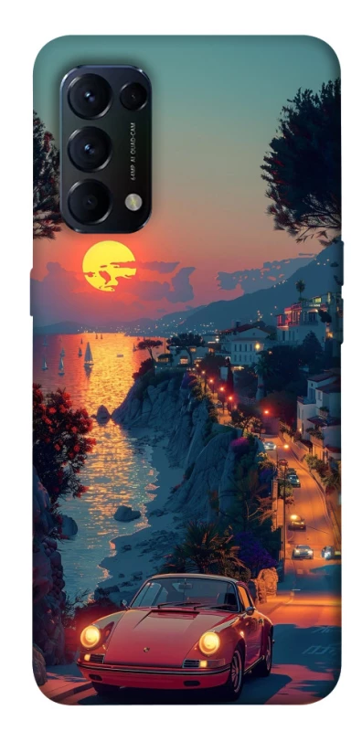 Чохол на Oppo Reno 5 4G Porsche sunrise фото 1 з 1