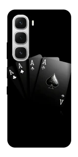 Чехол на Infinix Hot 60i Black Cards фото 1 из 1