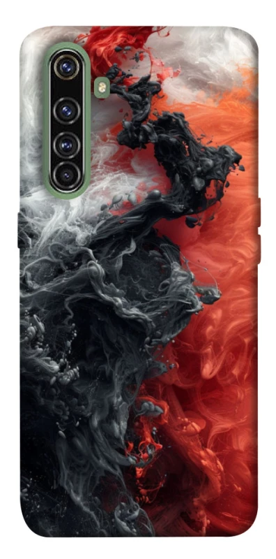 Чохол на Realme X50 Pro Black and Red фото 1 з 1