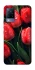 Чохол на Vivo V21 Червоні тюльпани фото 1 з 1