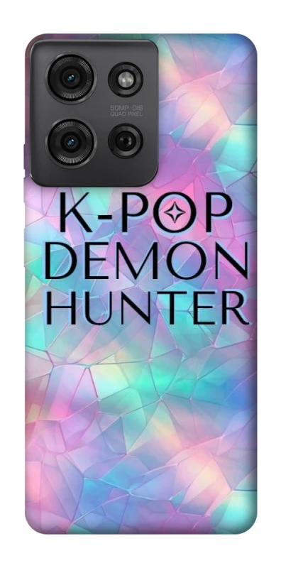 Чохол на Motorola Moto G75 K-Pop Demon Hunters Logo фото 1 з 1