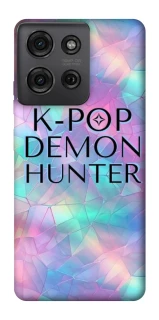 Чохол на Motorola Moto G75 K-Pop Demon Hunters Logo фото 1 з 1