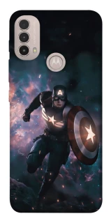 Чохол на Motorola Moto E40 Captain America фото 1 з 1