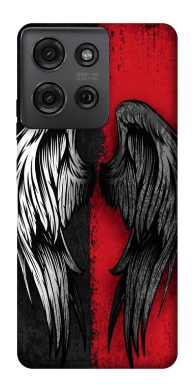 Чохол на Motorola Moto G75 Angel and Devil фото 1 з 1