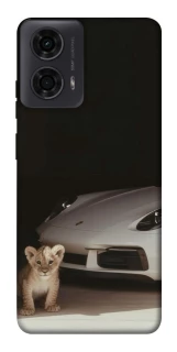 Чохол на Motorola Moto G04 Porsche white фото 1 з 1